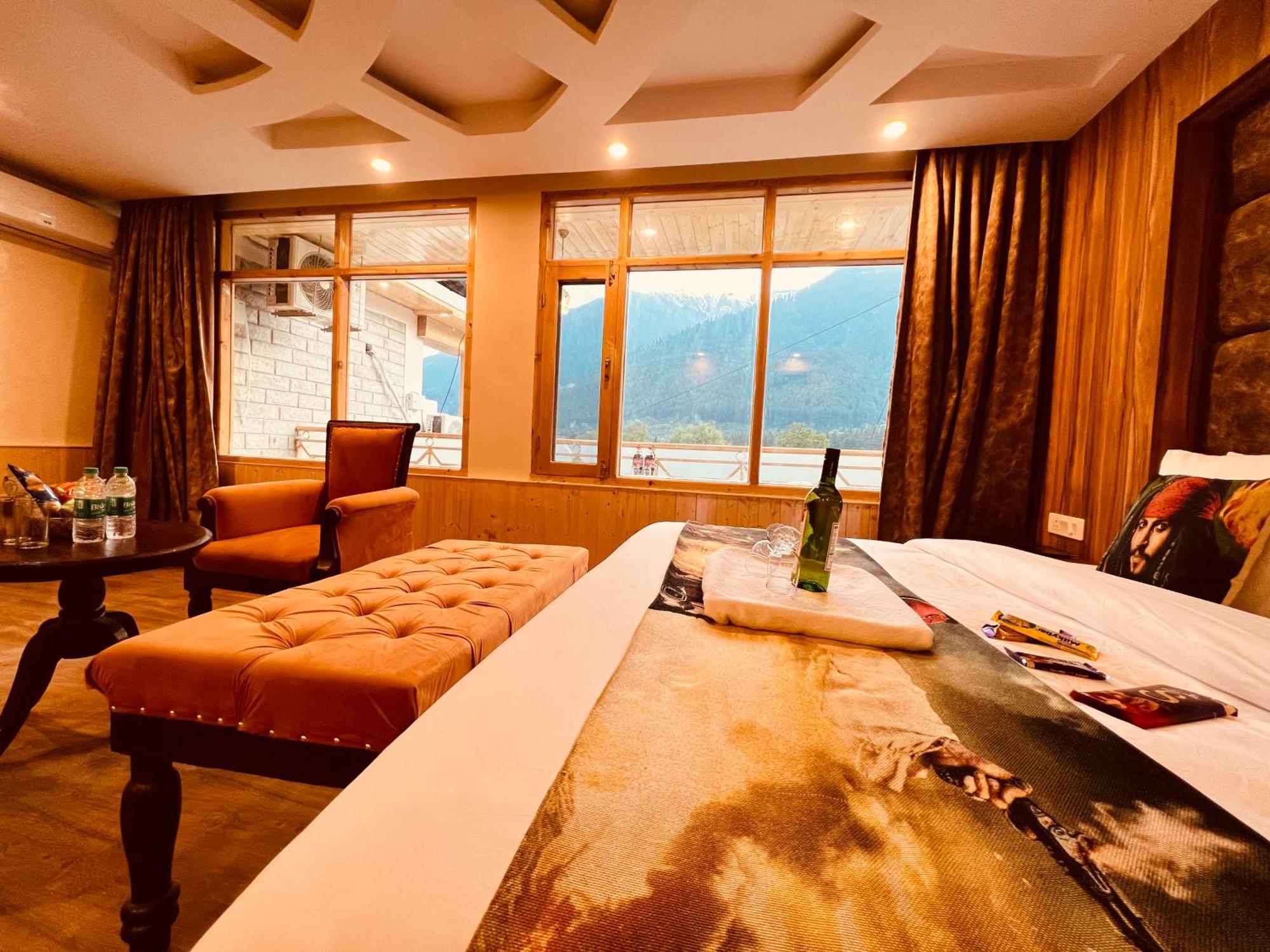 West Western Resort Manali #Neartomallroad #Gym #Lawn #Playingzone #Pooltable #Kidsfriendly #Mountainview #Tabletennis #Familyfriendly #Privateparking Exterior foto