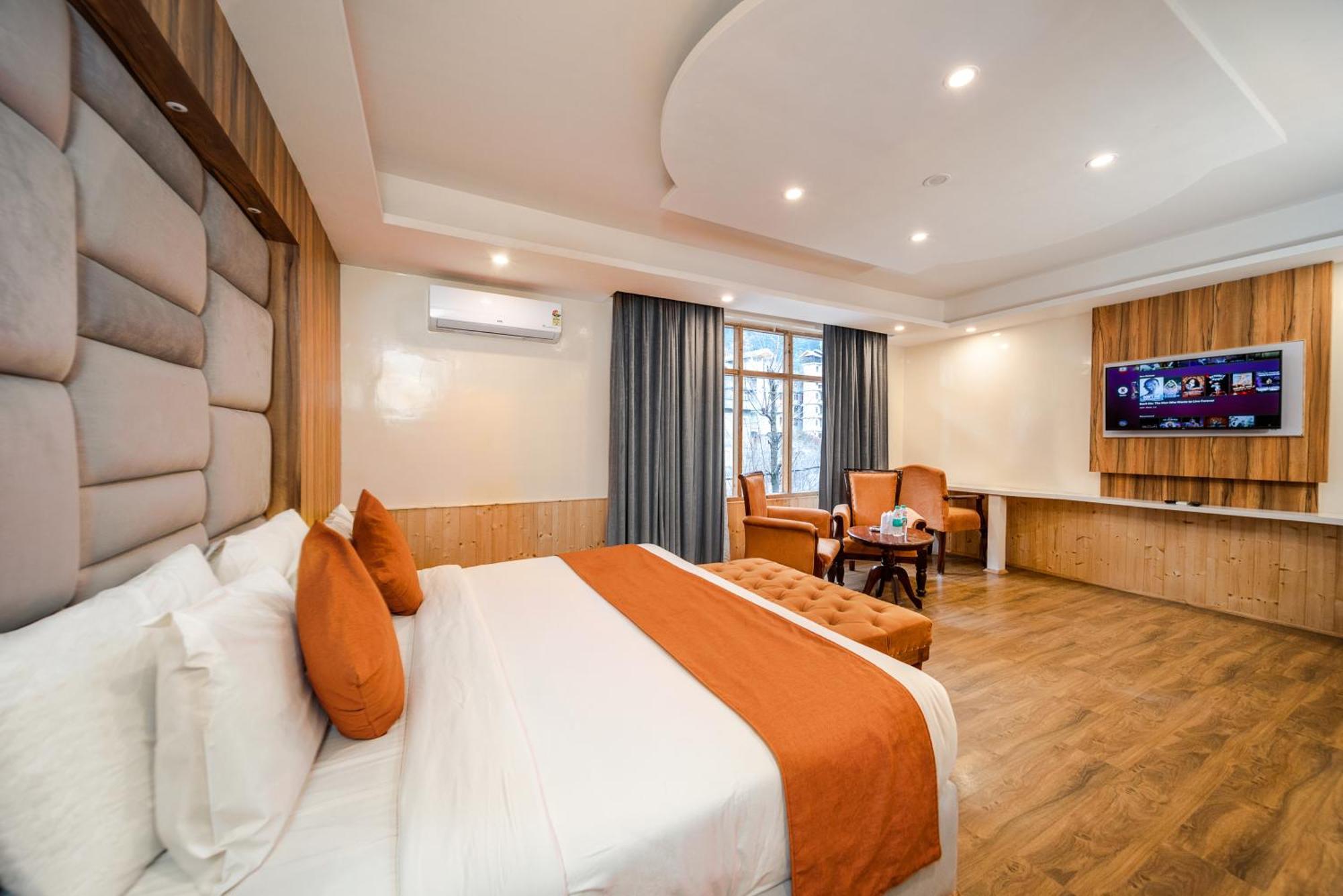 West Western Resort Manali #Neartomallroad #Gym #Lawn #Playingzone #Pooltable #Kidsfriendly #Mountainview #Tabletennis #Familyfriendly #Privateparking Exterior foto