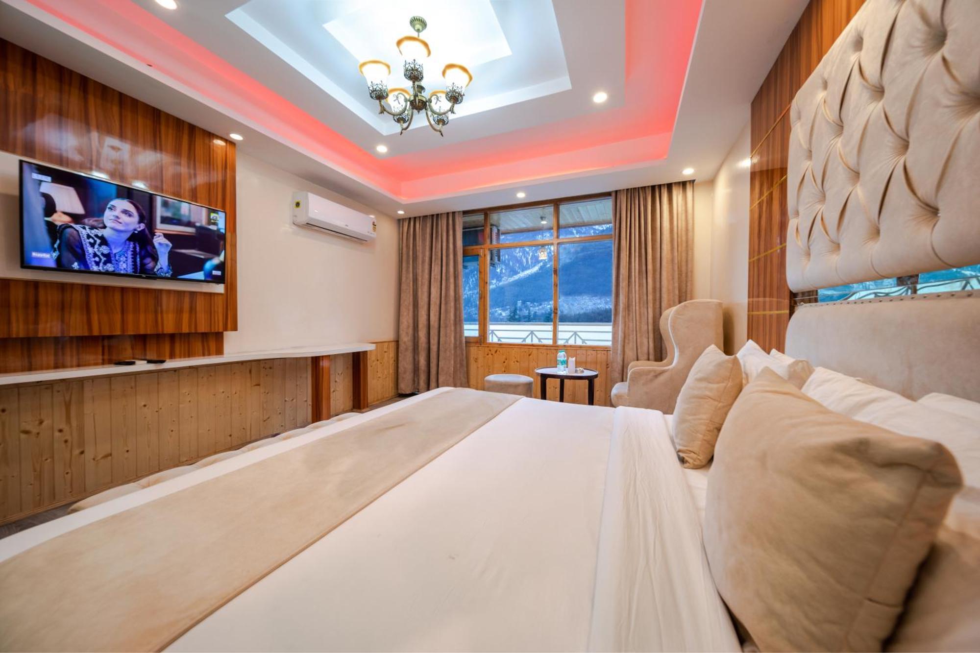 West Western Resort Manali #Neartomallroad #Gym #Lawn #Playingzone #Pooltable #Kidsfriendly #Mountainview #Tabletennis #Familyfriendly #Privateparking Exterior foto